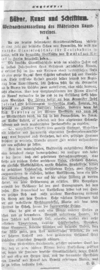 Artikel Bhne, Kunst und Schrifttum (1921)